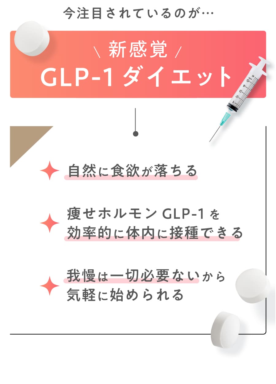どうすれば体内のGLP-1が増えるのか？