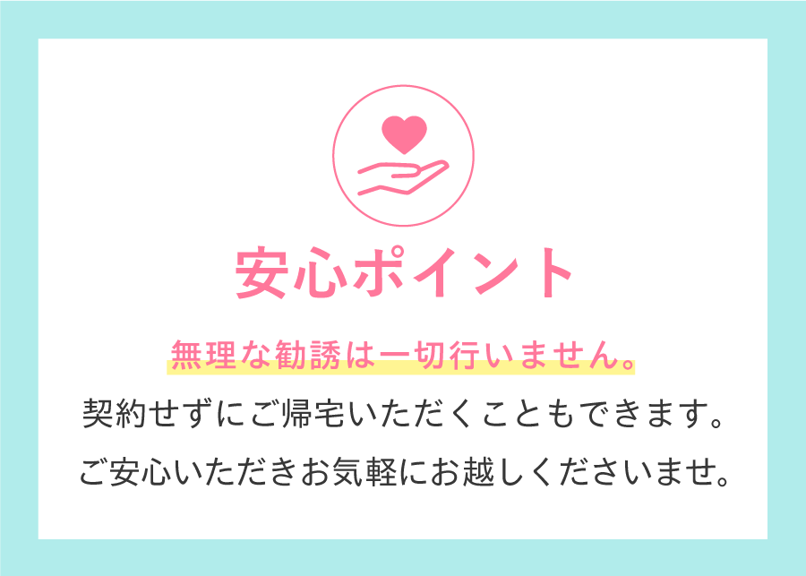 安心ポイント。ジェントルマックスプロだけで施術を行うクリニックです。