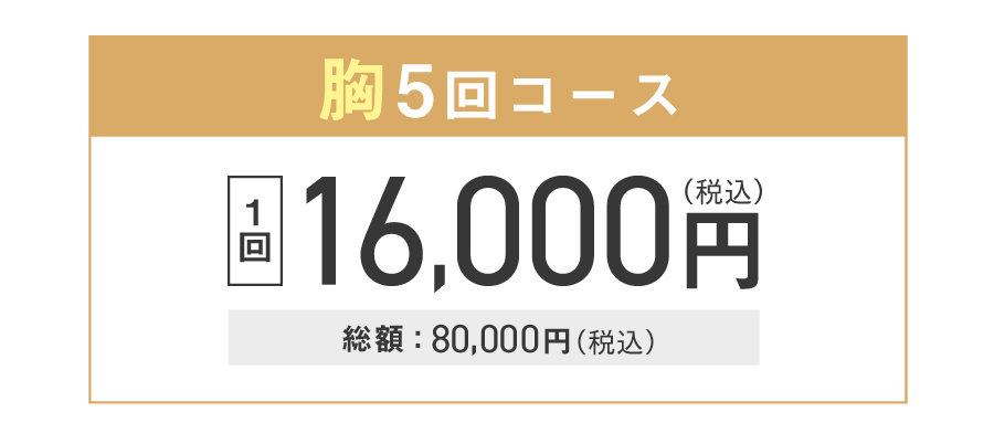 胸5回コース