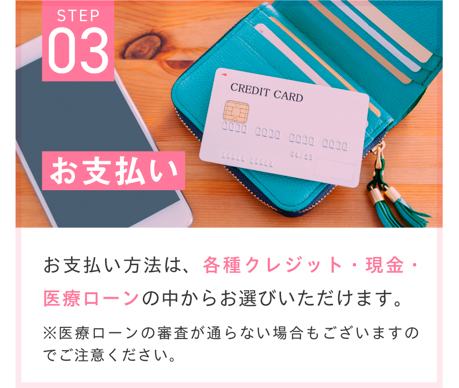 お支払い