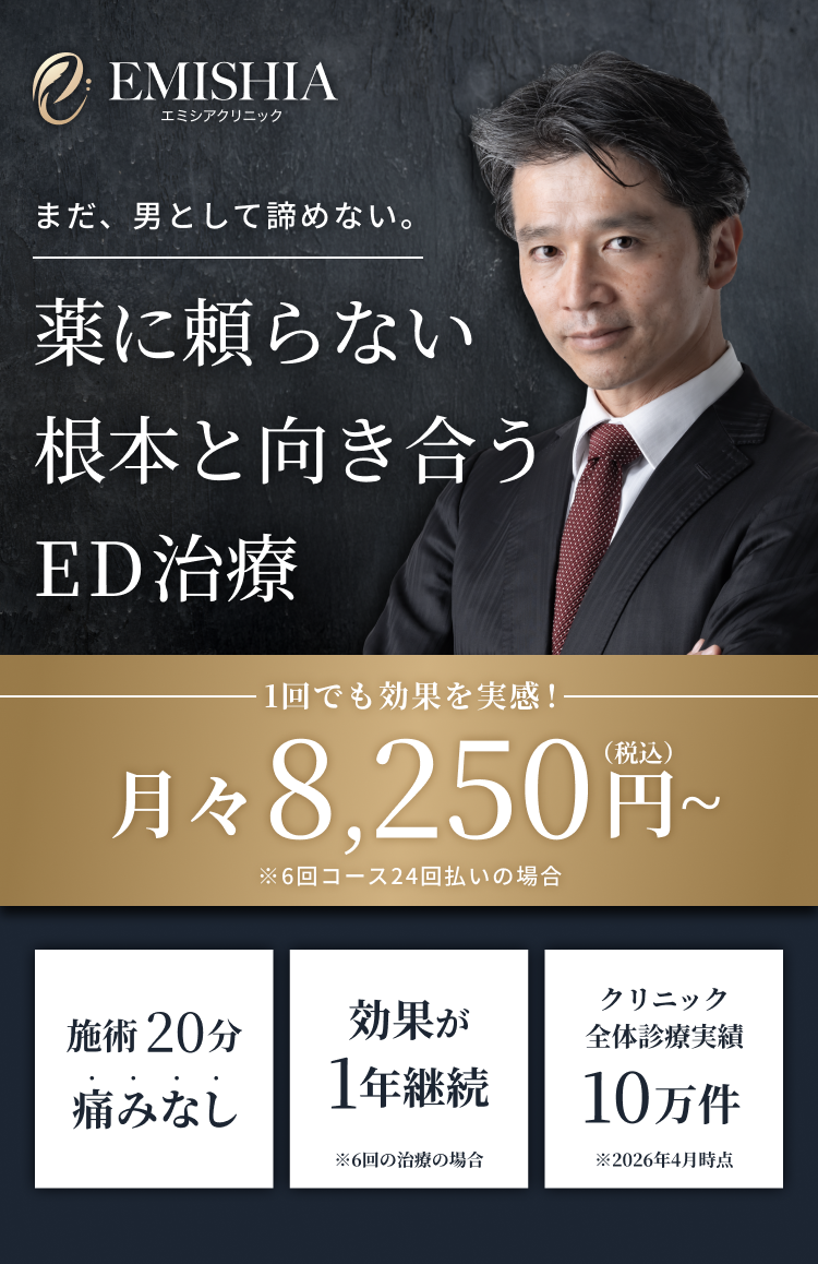 ED治療 初回29,800円