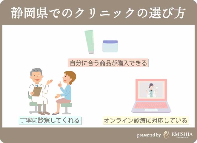 静岡県でゼオスキンを購入する場合のクリニックの選び方