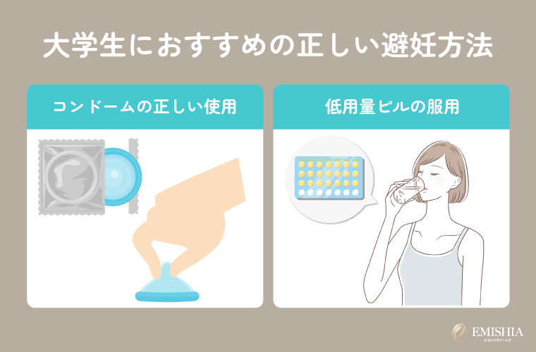大学生におすすめの正しい避妊方法